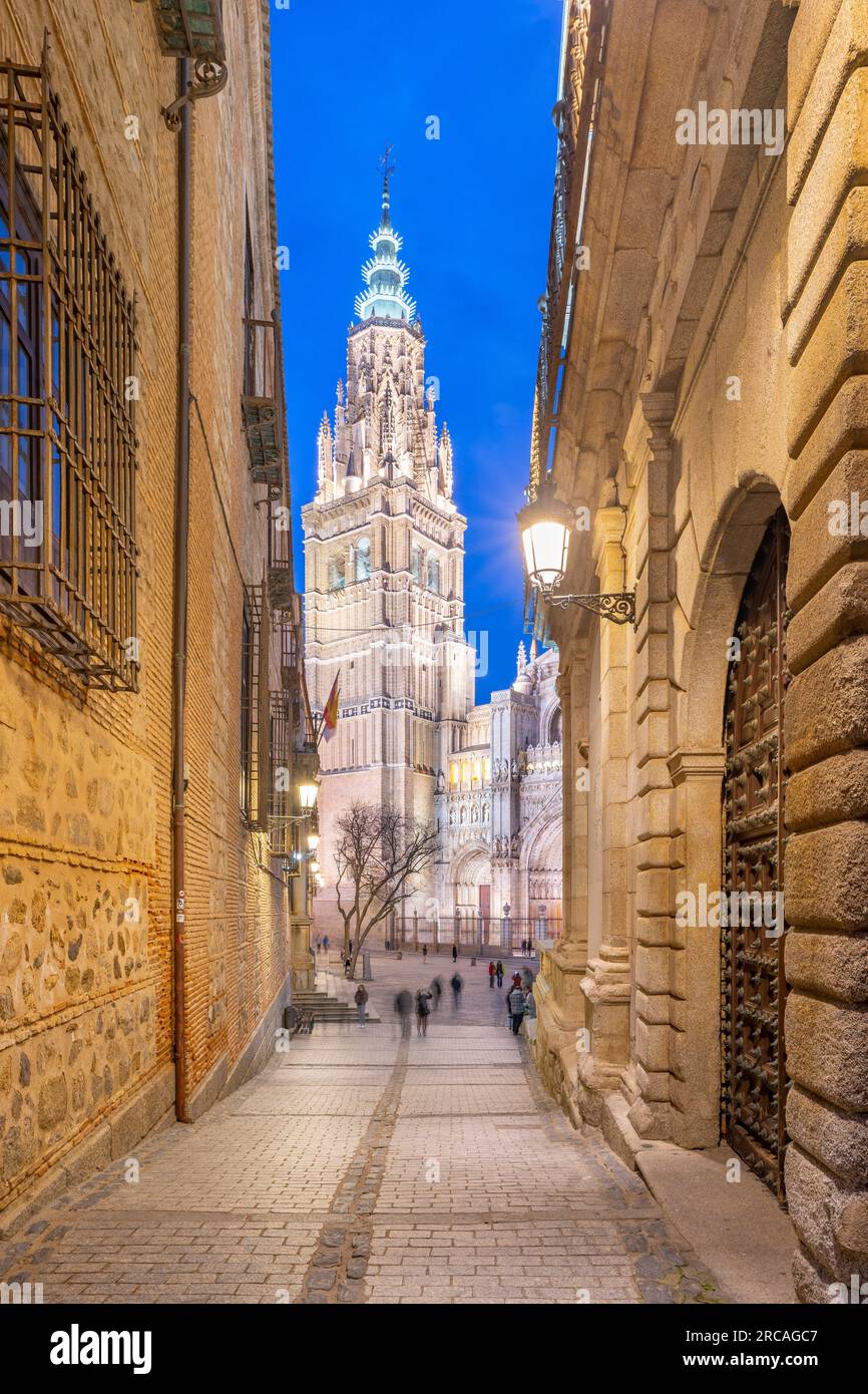 Primate Cathedral, Toledo, Kastilien-La Mancha, Spanien Stockfoto