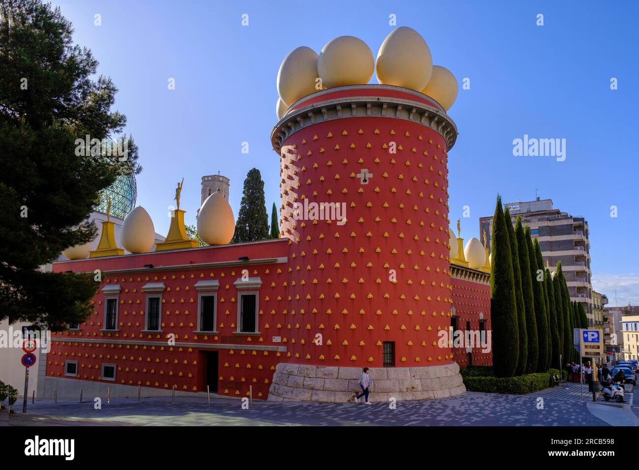 Teatre-Museu Dali Theatre Museum, Dali Museum, Figueres, nahe Girona, Katalonien, Spanien Stockfoto