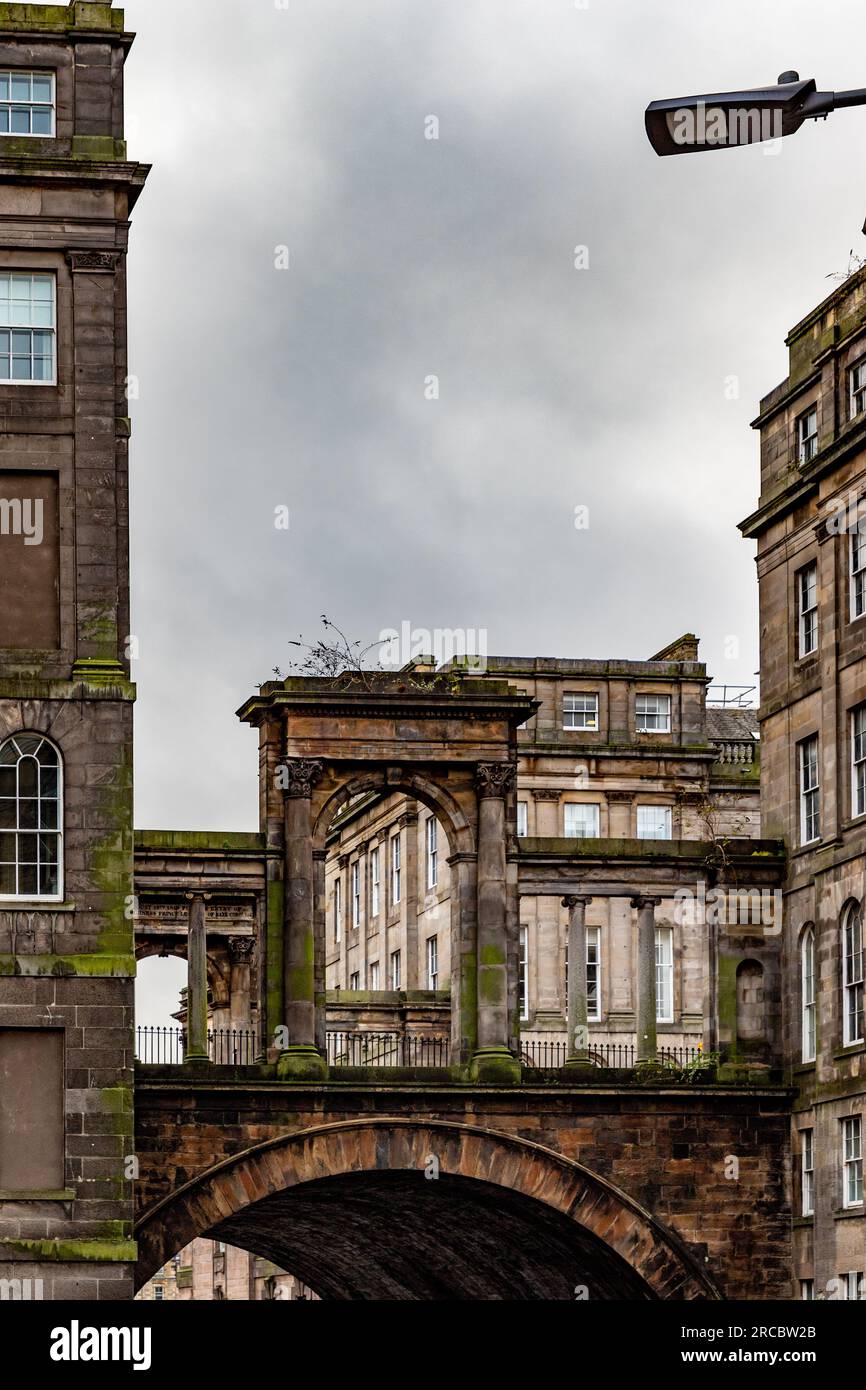 Einzigartige Aufnahmen, die während meiner Reise nach Edinburgh aufgenommen wurden Stockfoto