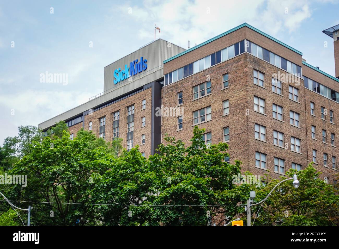 Das SickKids Hospital in Toronto, Kanada Stockfoto
