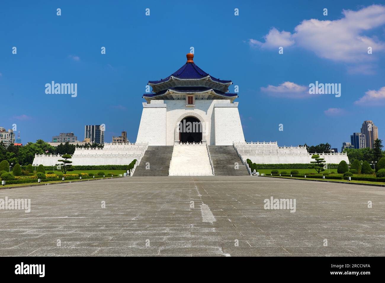 Die National Chiang Kai-Shek Memorial Hall, Memorial Hall Square, Taipei, Taiwan Stockfoto