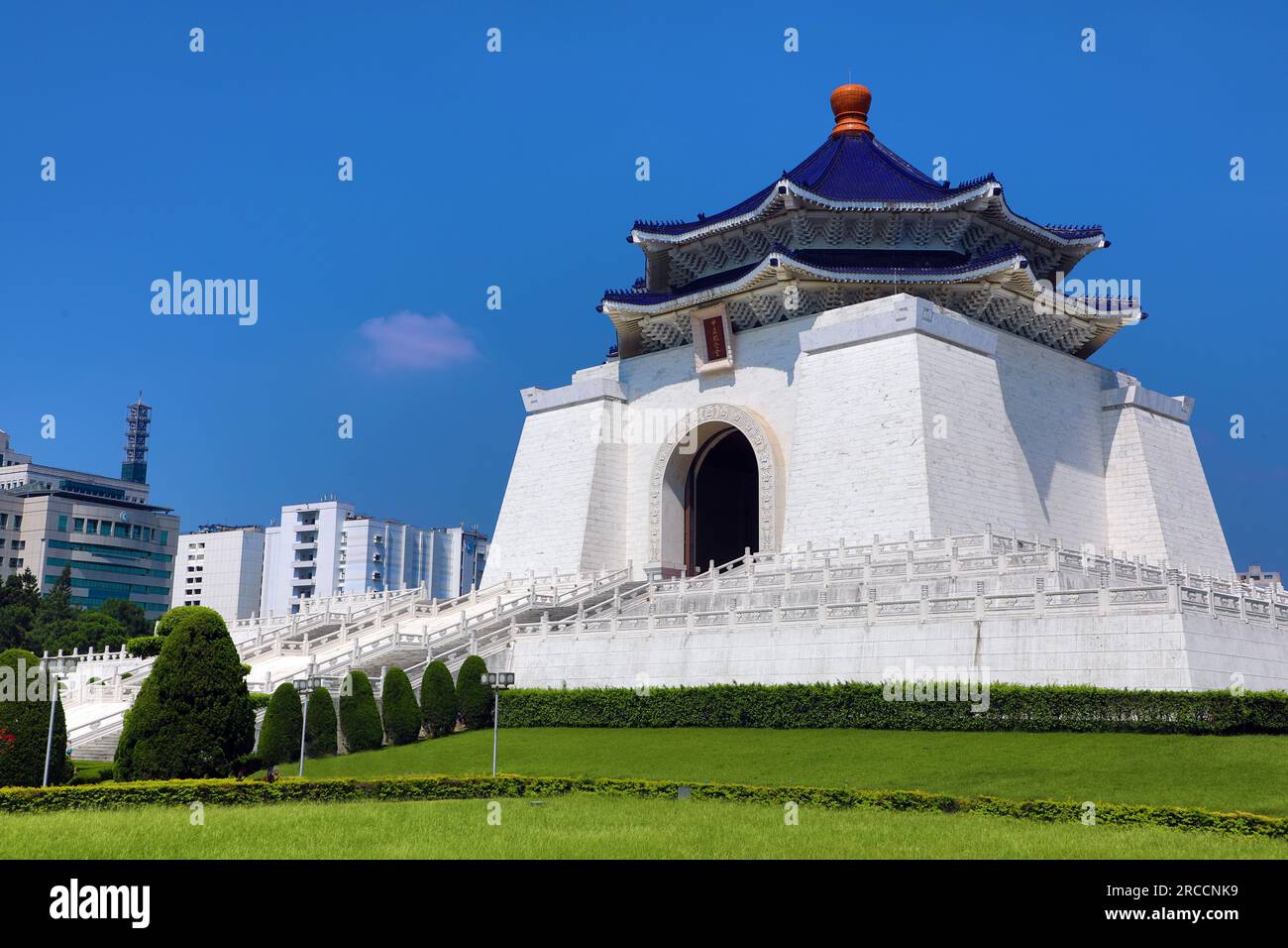 Die National Chiang Kai-Shek Memorial Hall, Memorial Hall Square, Taipei, Taiwan Stockfoto