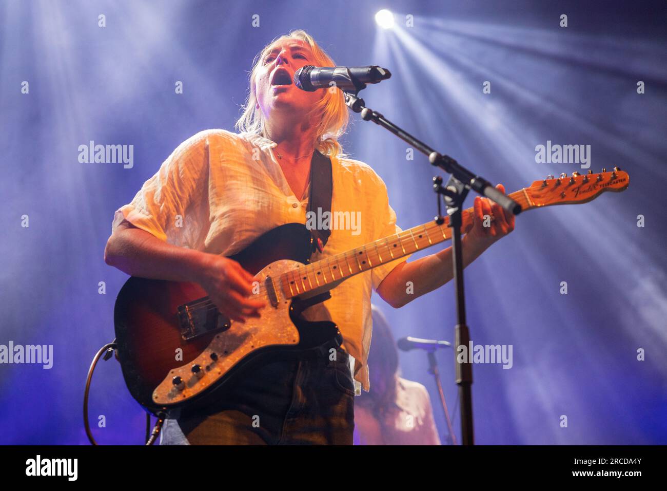 Oslo, Norwegen. 13. Juli 2023. Die amerikanische Folk-Rock-Sängerin, Songwriterin und Musikerin Lissie führt ein Live-Konzert im Rockefeller in Oslo auf. (Foto: Gonzales Photo/Alamy Live News Stockfoto