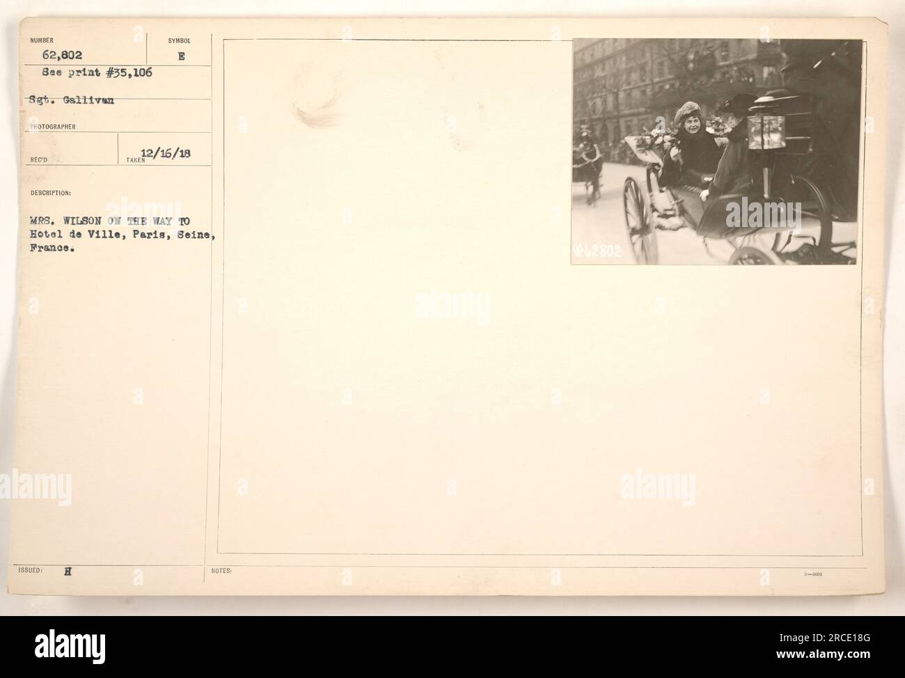 Frau wilson in paris Fotos und Bildmaterial in hoher Auflösung Alamy