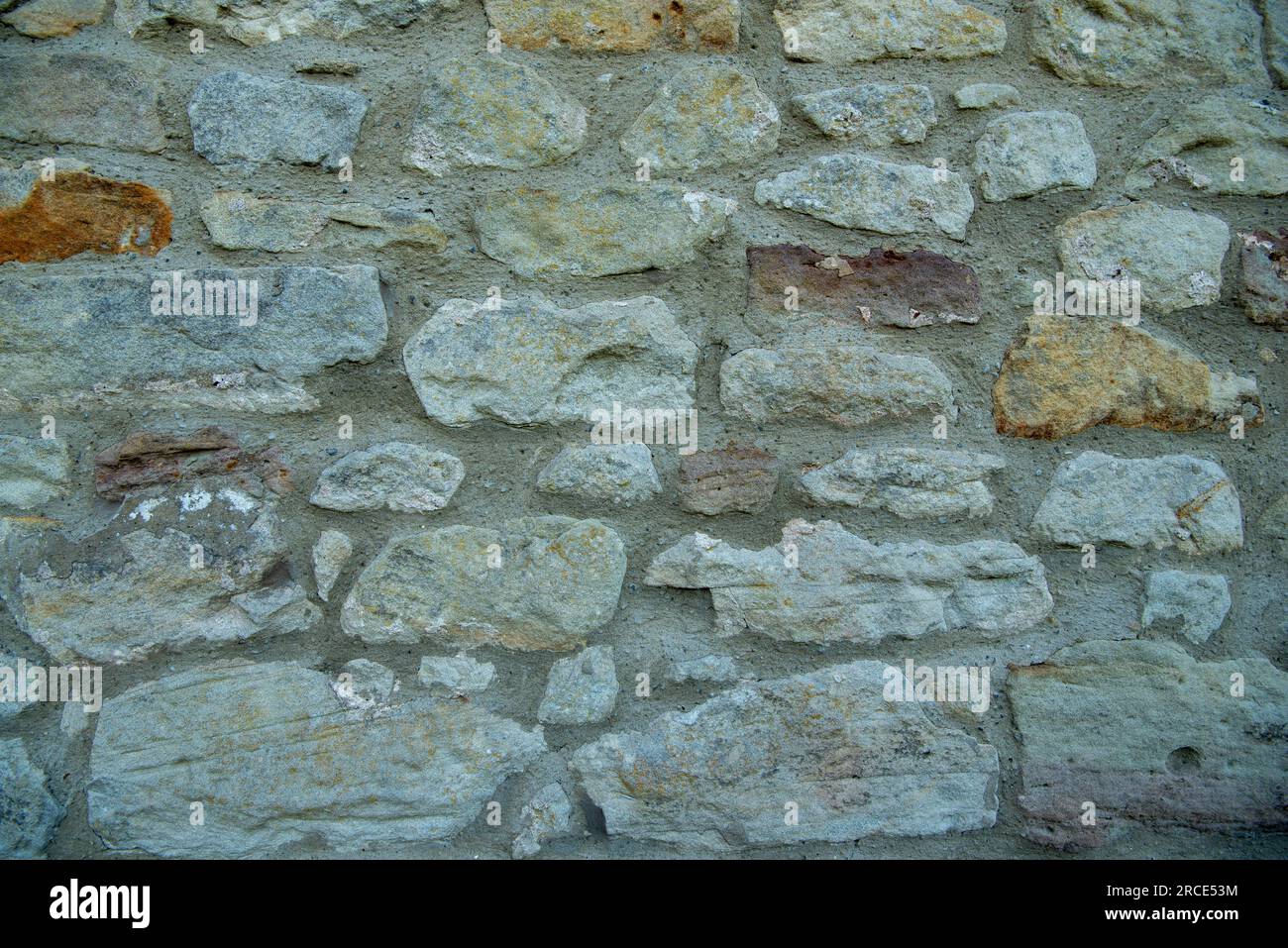 Steinmauer Stockfoto