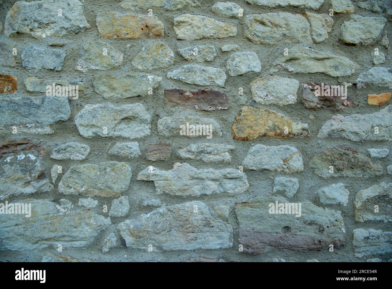 Steinmauer Stockfoto