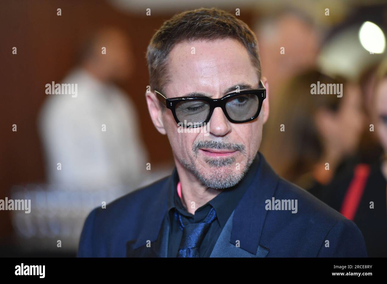 "Oppenheimer" Premiere Im Cinema Le Grand Rex Stockfoto