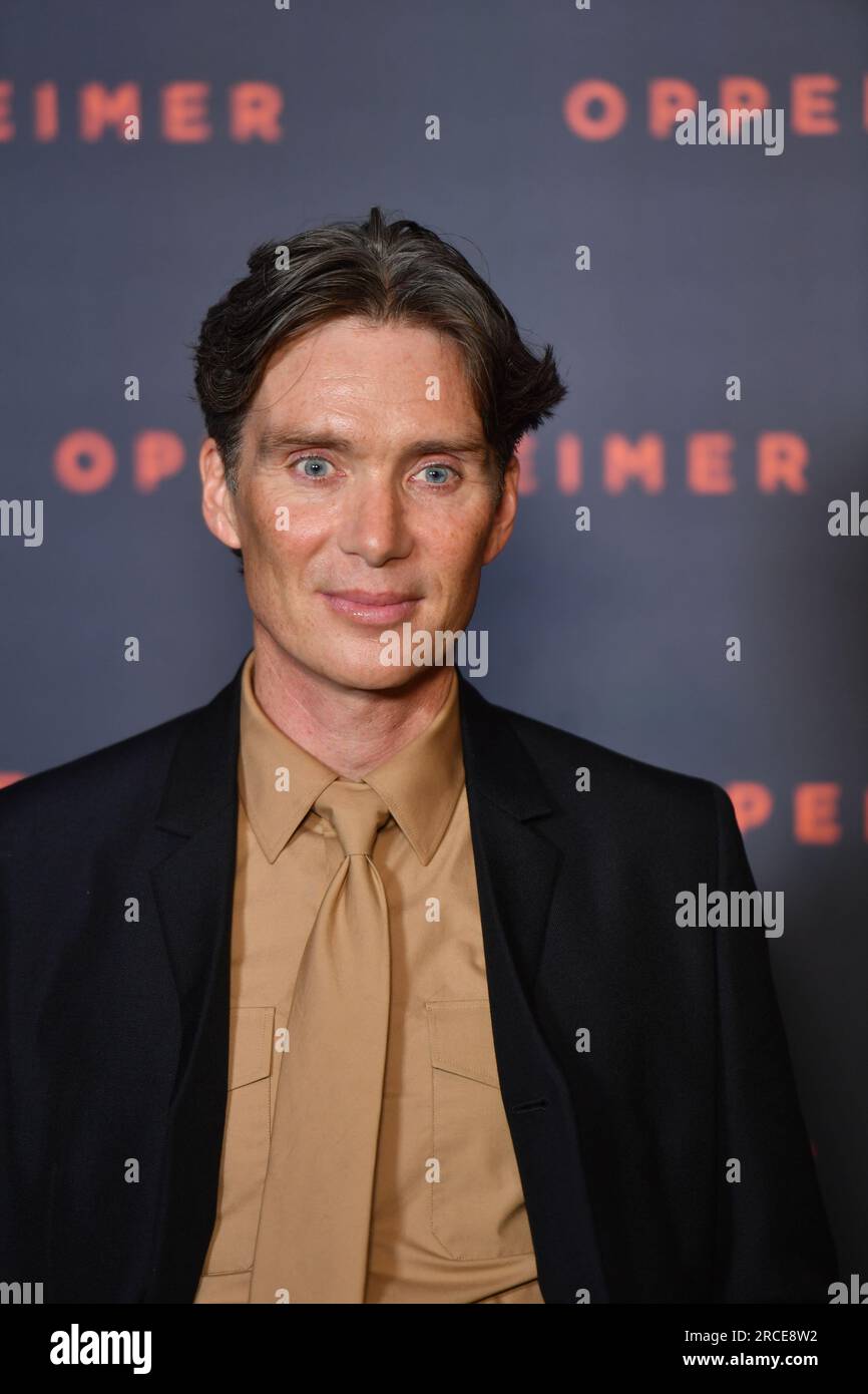 "Oppenheimer" Premiere Im Cinema Le Grand Rex Stockfoto