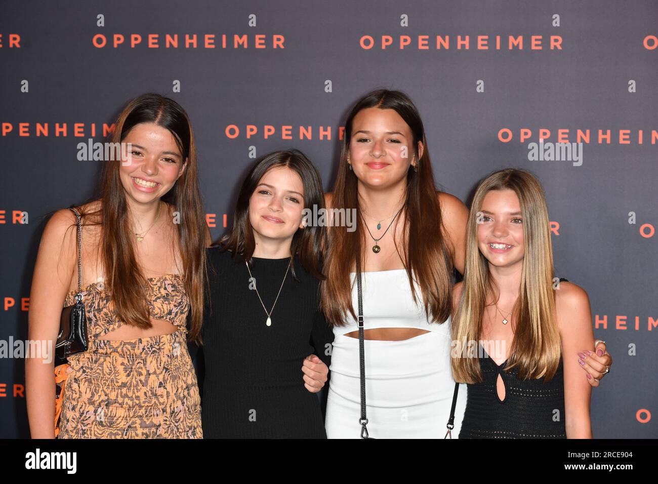 "Oppenheimer" Premiere Im Cinema Le Grand Rex Stockfoto