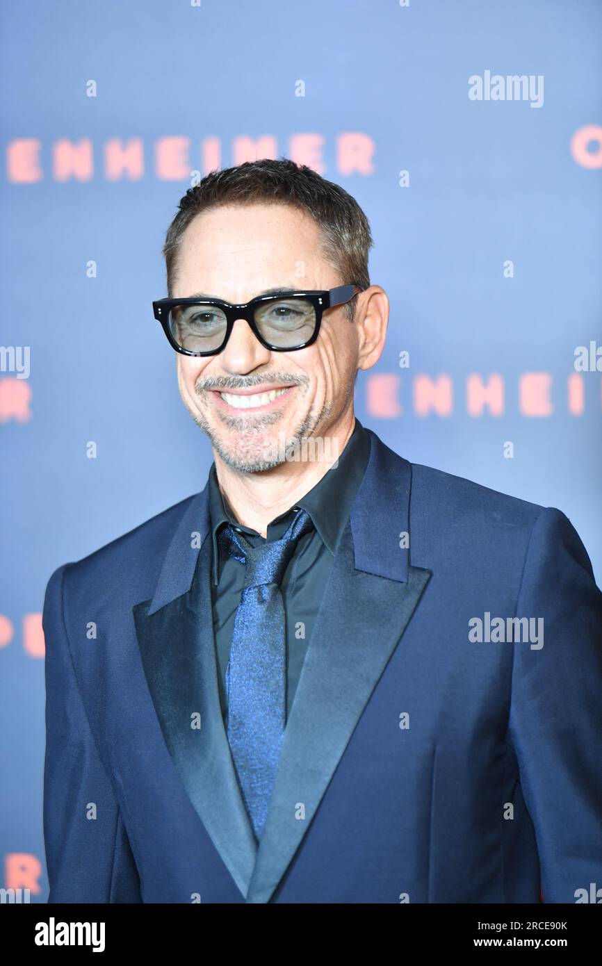 "Oppenheimer" Premiere Im Cinema Le Grand Rex Stockfoto