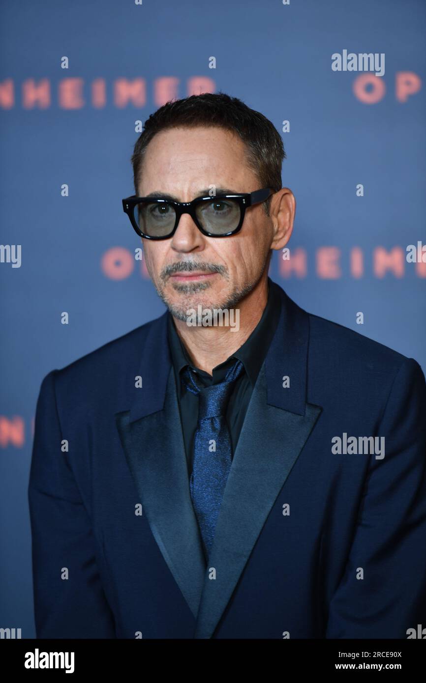 "Oppenheimer" Premiere Im Cinema Le Grand Rex Stockfoto