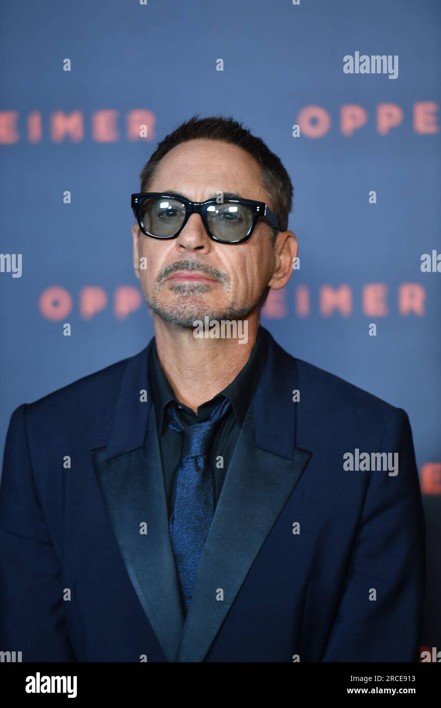 "Oppenheimer" Premiere Im Cinema Le Grand Rex Stockfoto