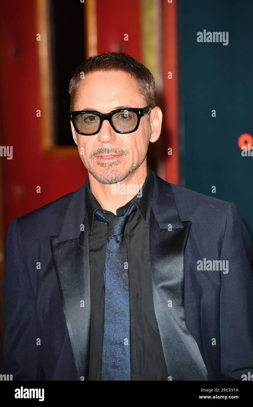 "Oppenheimer" Premiere Im Cinema Le Grand Rex Stockfoto