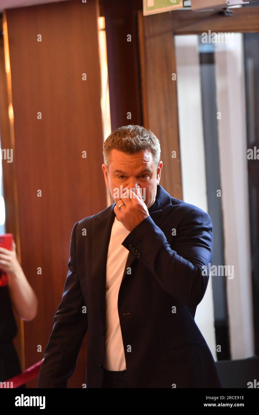 "Oppenheimer" Premiere Im Cinema Le Grand Rex Stockfoto