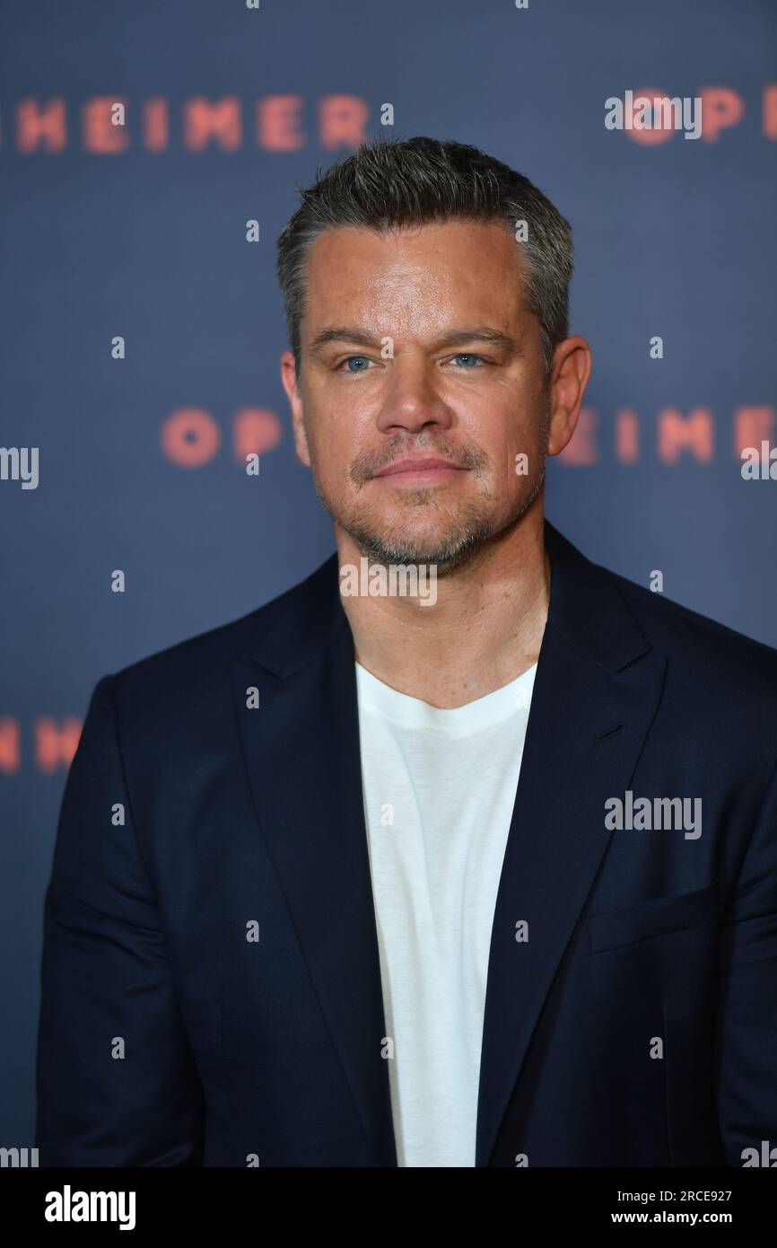 "Oppenheimer" Premiere Im Cinema Le Grand Rex Stockfoto