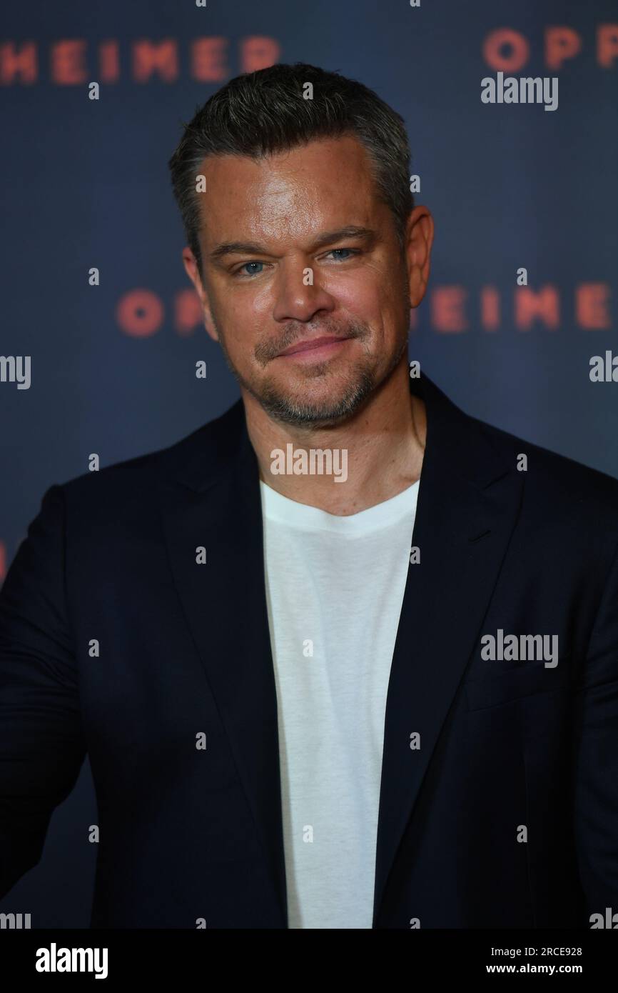 "Oppenheimer" Premiere Im Cinema Le Grand Rex Stockfoto