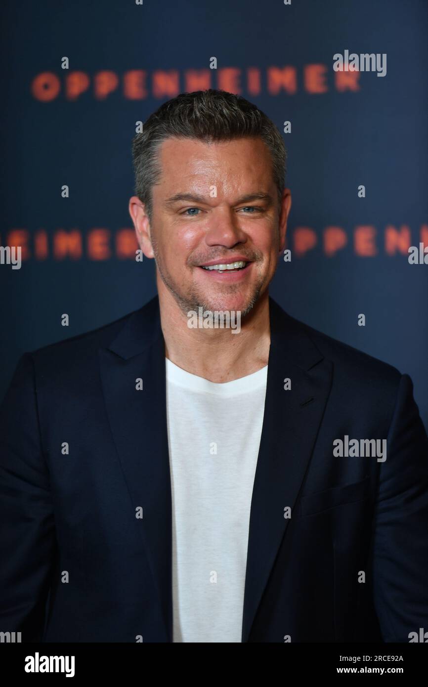 "Oppenheimer" Premiere Im Cinema Le Grand Rex Stockfoto