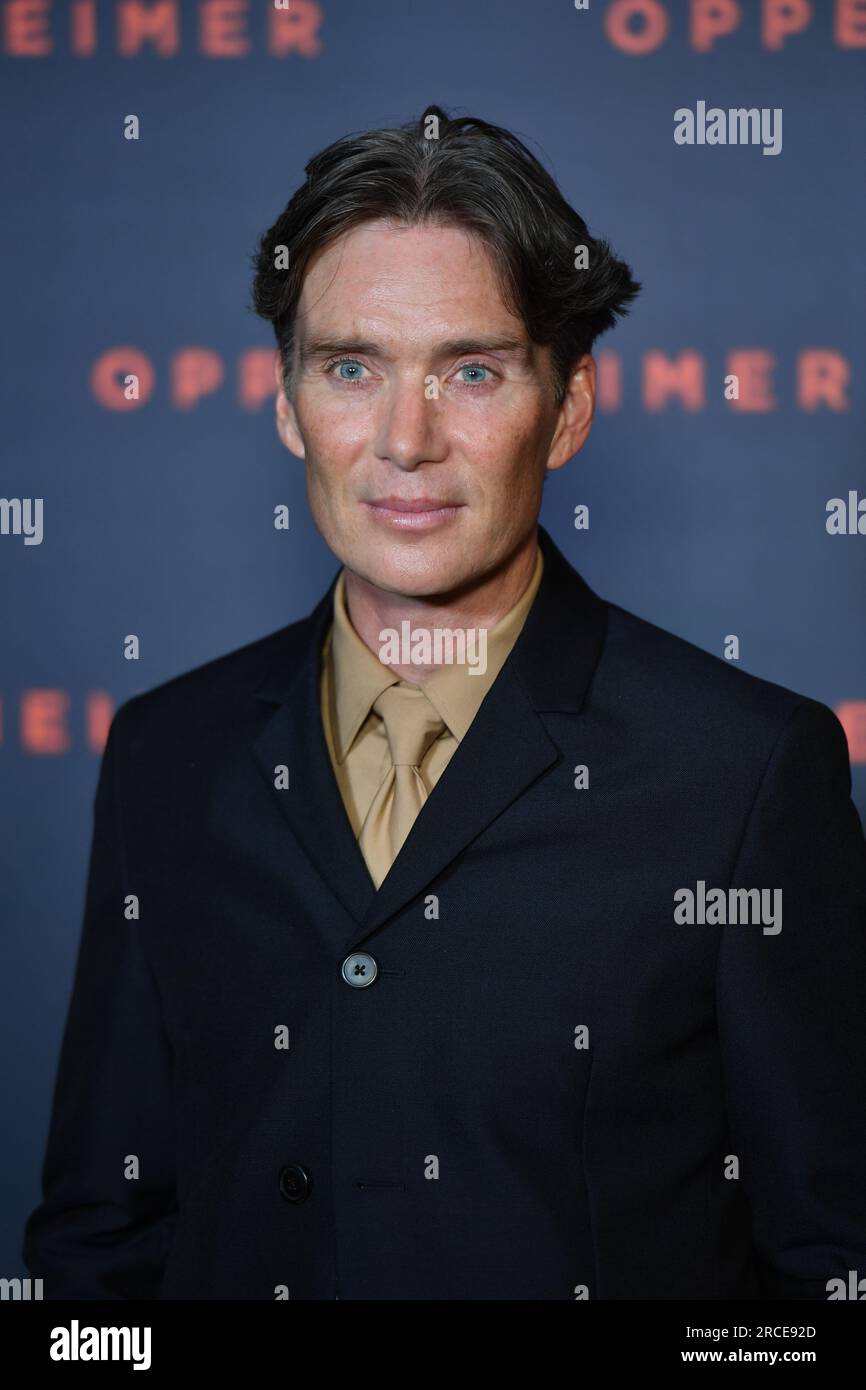 "Oppenheimer" Premiere Im Cinema Le Grand Rex Stockfoto