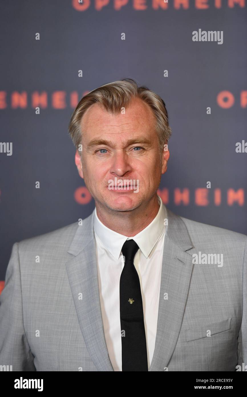 "Oppenheimer" Premiere Im Cinema Le Grand Rex Stockfoto