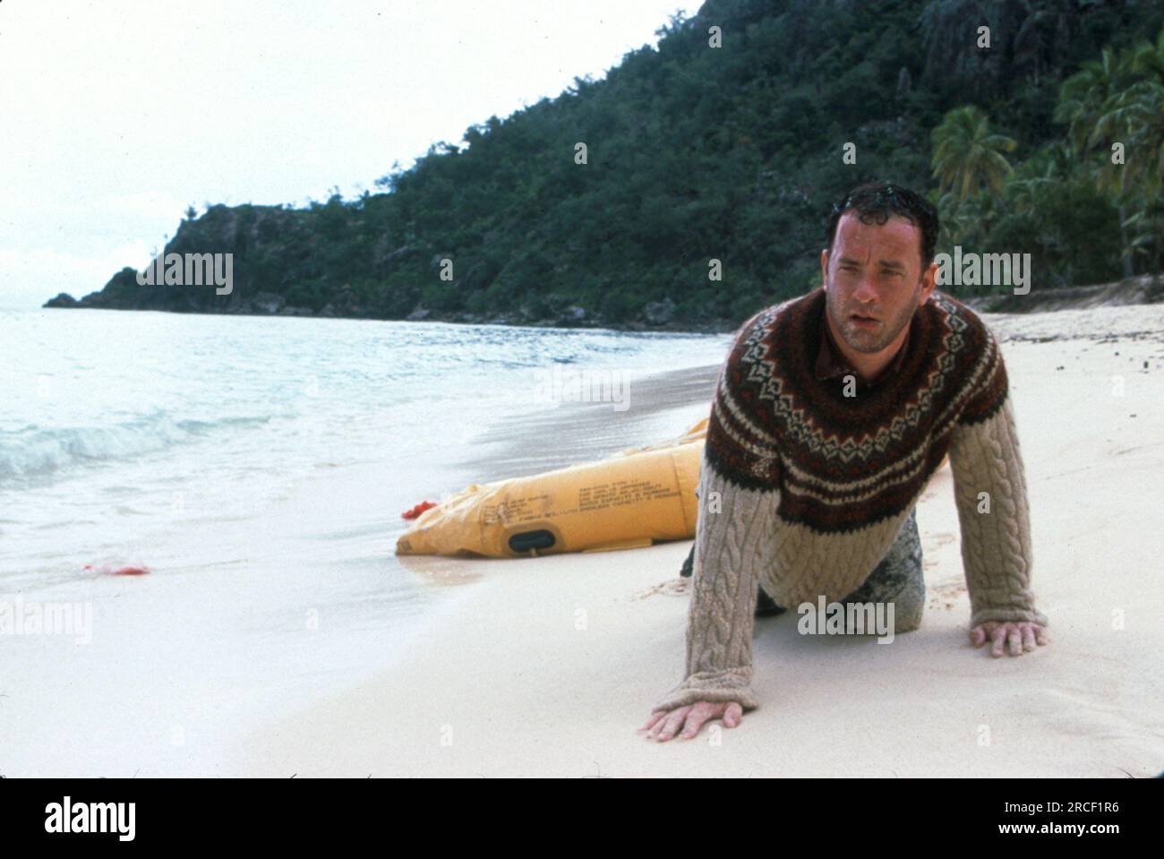 Werfen Sie 2000 Film Tom Hanks weg Stockfoto