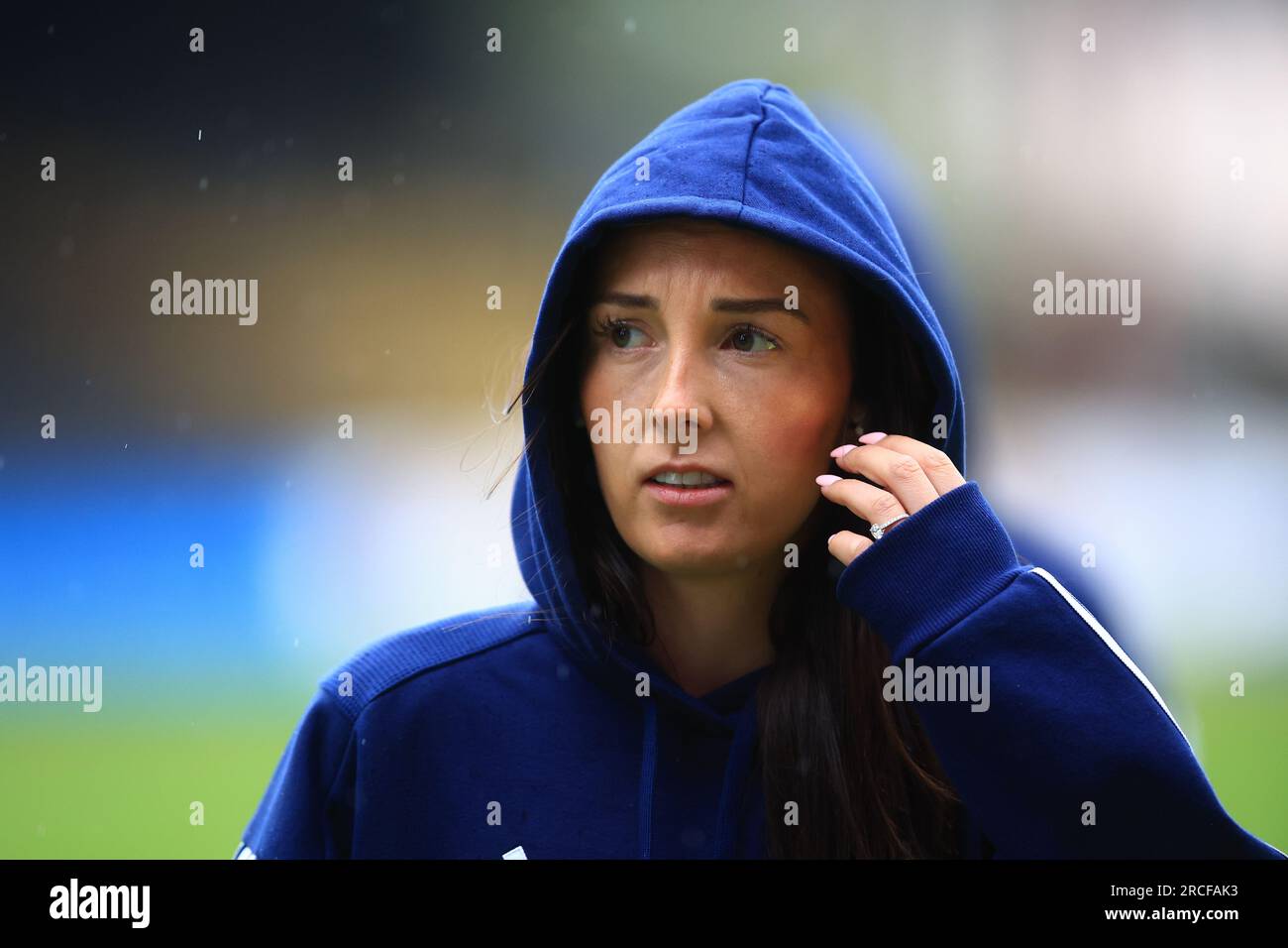 14. Juli 2023; Dens Park, Dundee, Schottland: International Football Womens Friendly, Scotland versus Northern Ireland; Caroline Weir aus Schottland Stockfoto