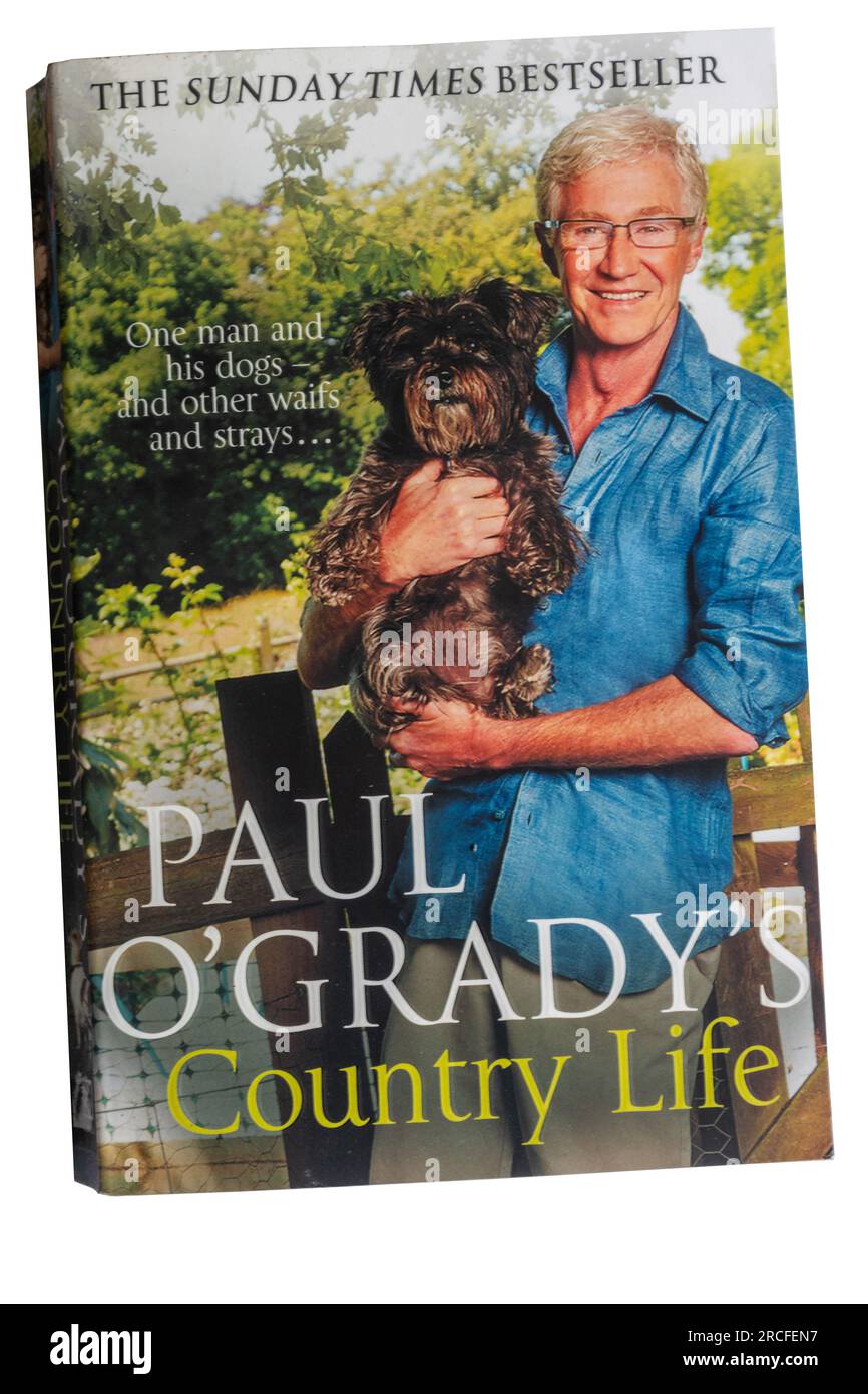 Paul O'Grady's Country Life Buchumschlag, Autobiografie Stockfoto