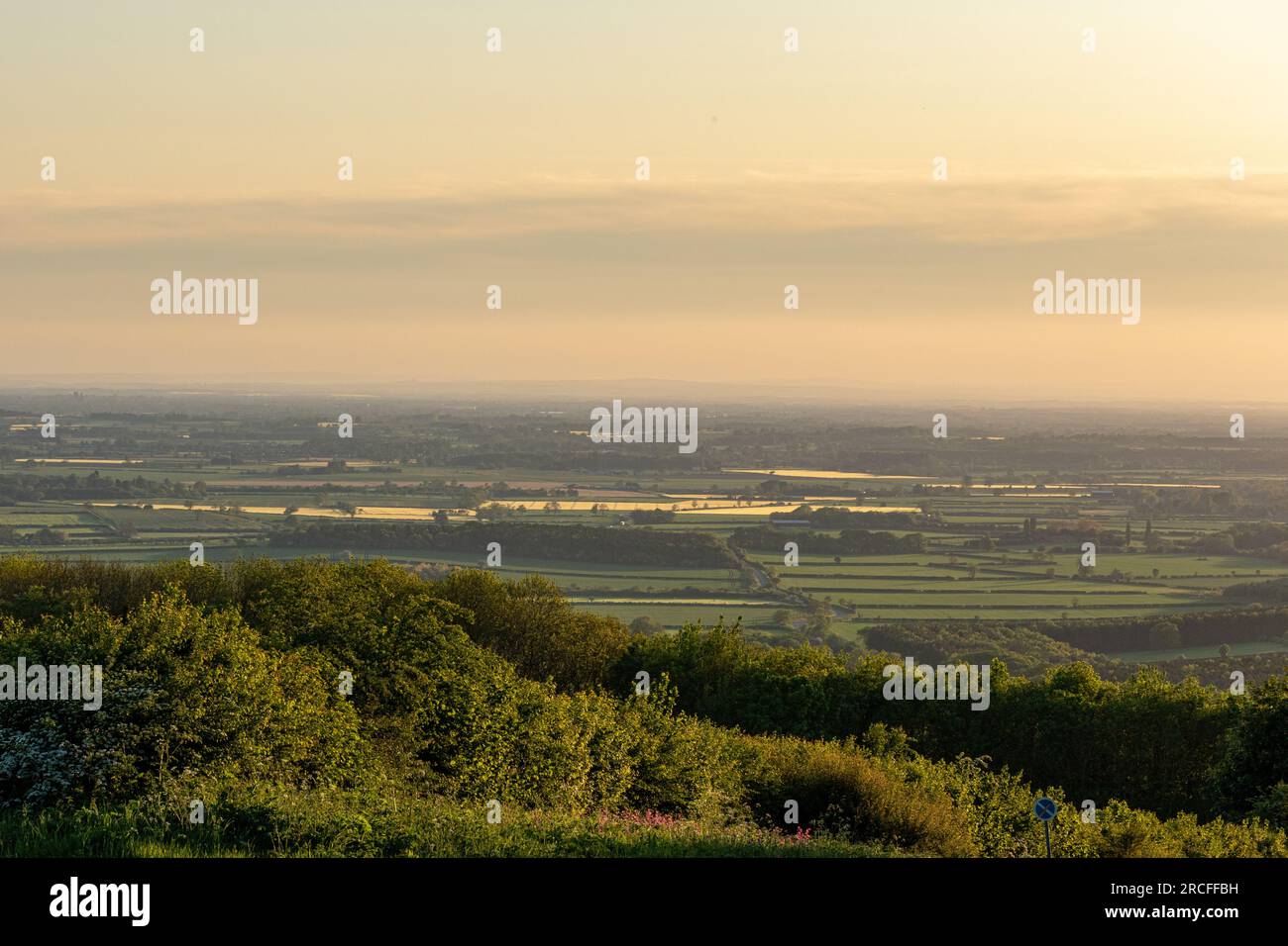 Wunderschöne Aufnahmen, die mit der Kamera in Flamborough aufgenommen wurden Stockfoto