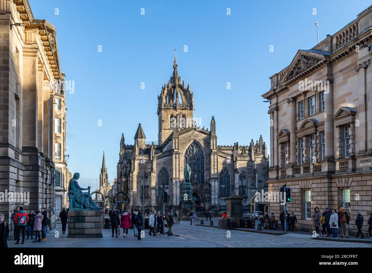 Fantastische Aufnahmen, die während meiner Reise in Schottland aufgenommen wurden Stockfoto