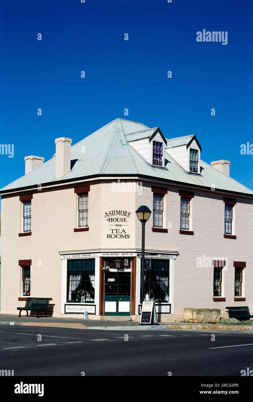 Ashmore House, Richmond, Tasmanien, Australien Stockfoto