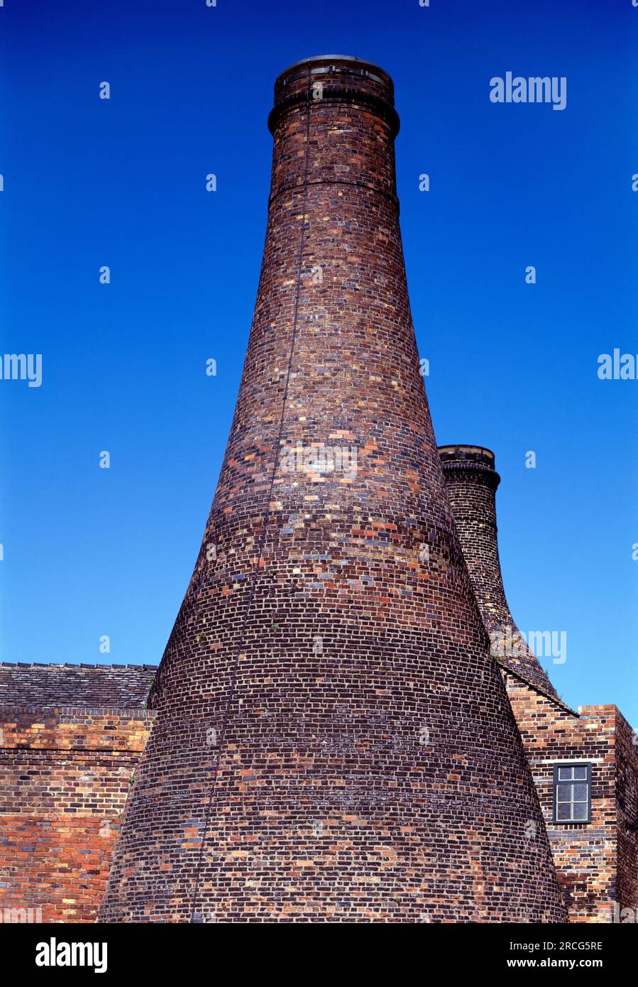 Flaschenofen, Stoke On Trent, England Stockfoto