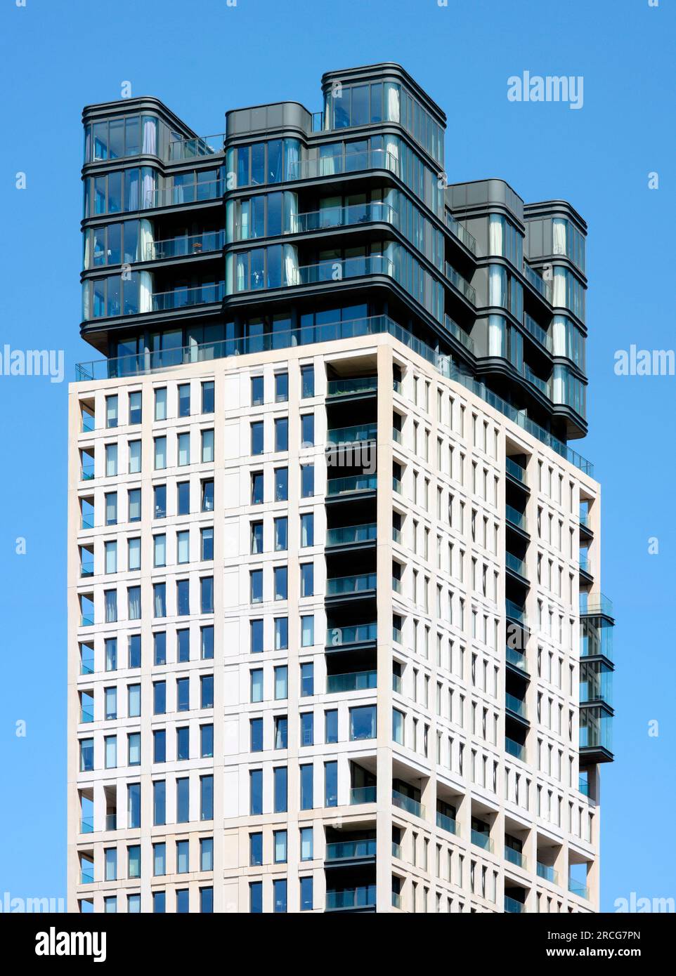 Legacy Tower, Stratford, London, England, Großbritannien Stockfoto