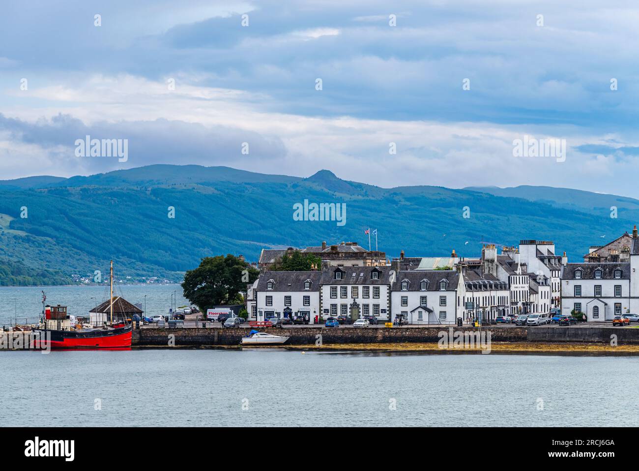 Inveraray, Loch Fyne, Argyll, Schottland, Großbritannien Stockfoto