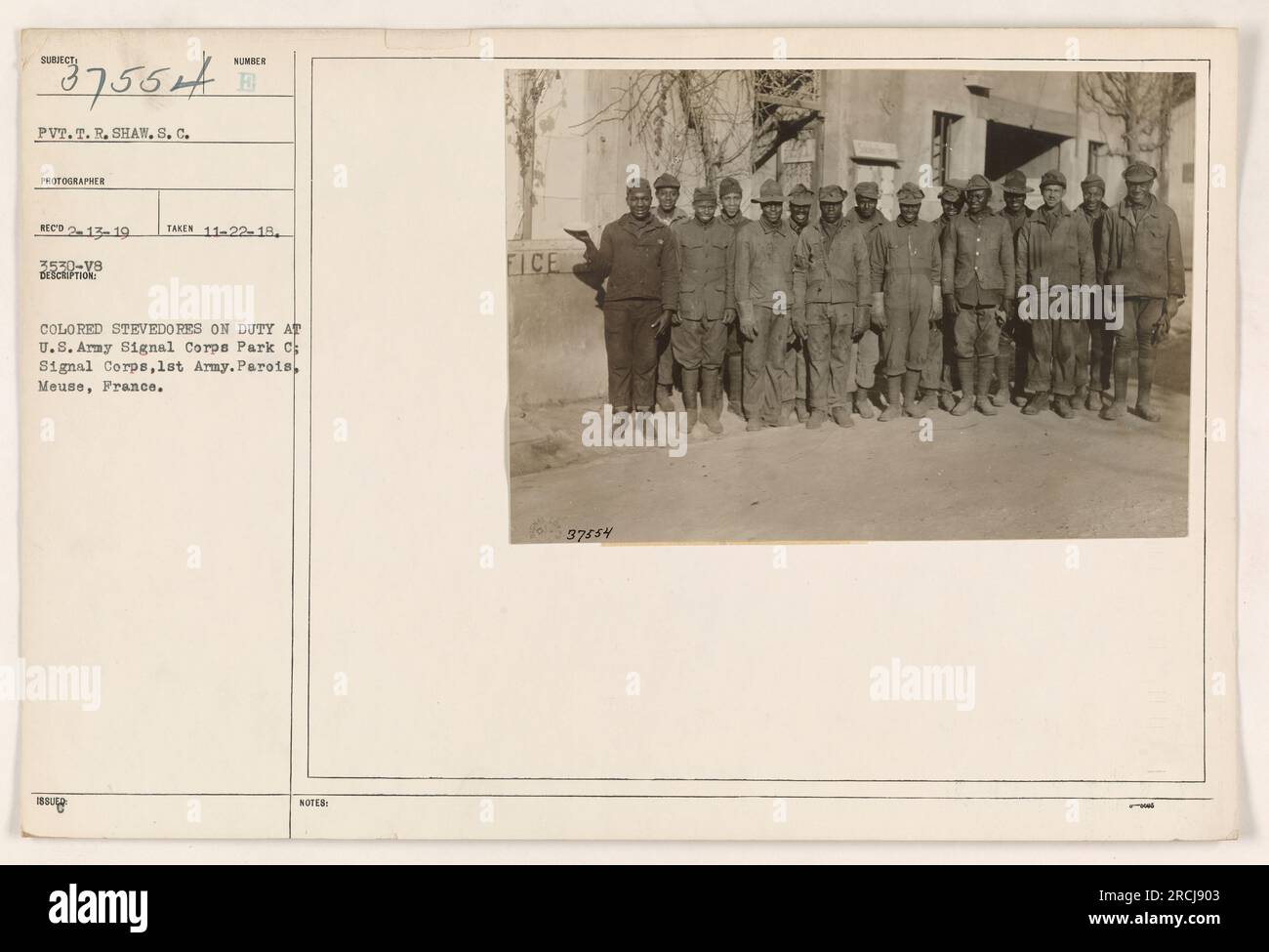 Us army signal corps park c signal corps Fotos und Bildmaterial in
