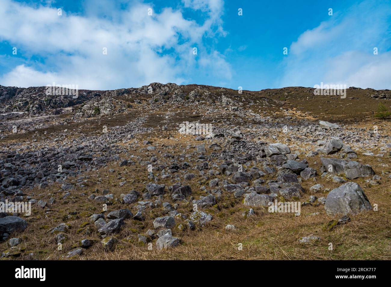 Rocky Mountain, Glendalough, County Wicklow, Republik Irland Stockfoto