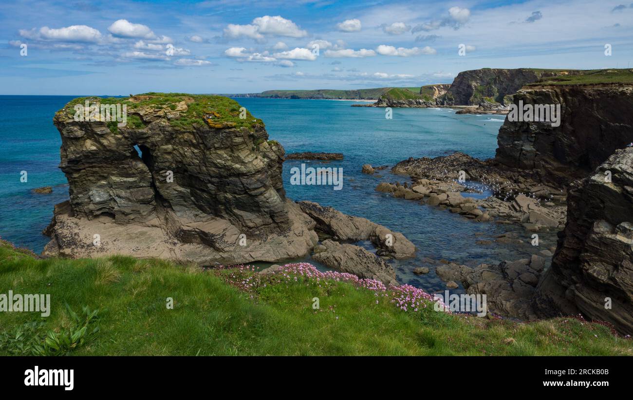 Felsige Landschaft Stockfoto