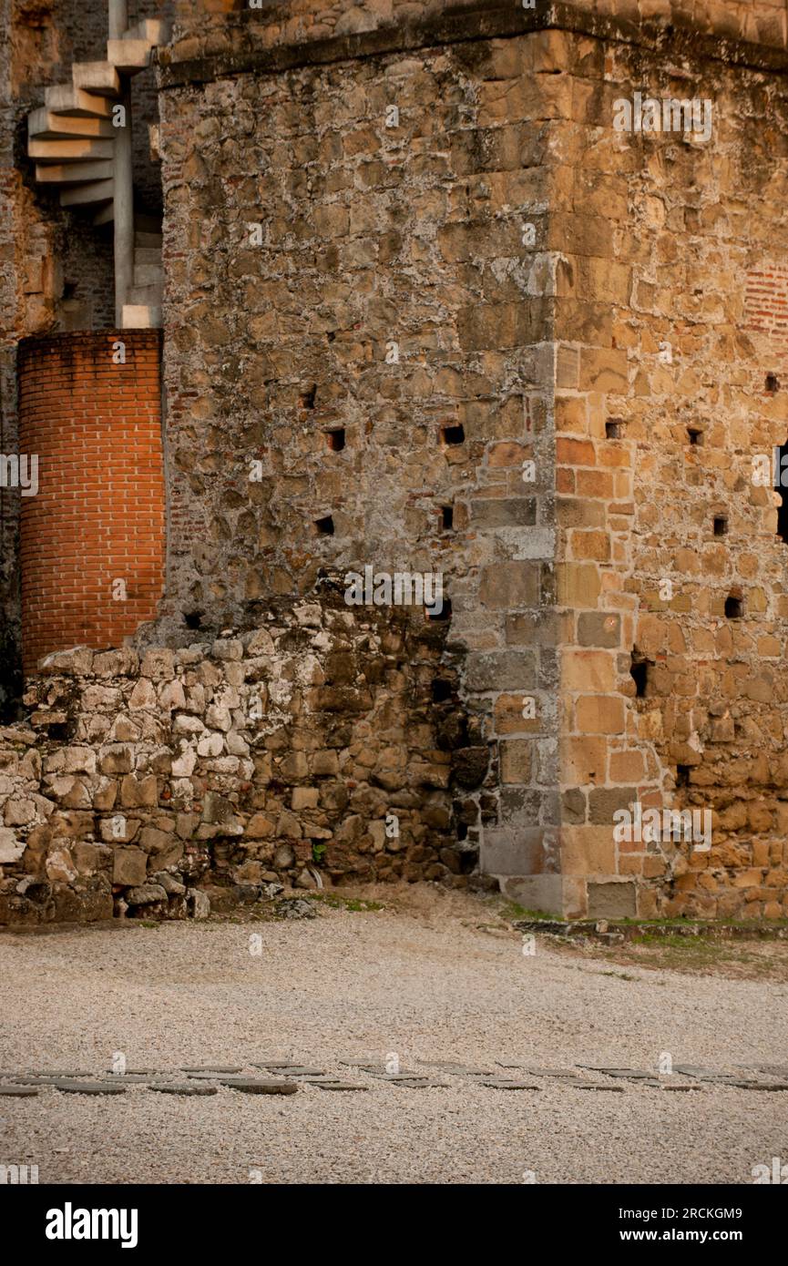 Panamá Viejo (alte Stadt Panama), erste permanente europäische Siedlung am Pazifischen Ozean, 1670 zerstört, Panama, Mittelamerika - Börsenfoto Stockfoto