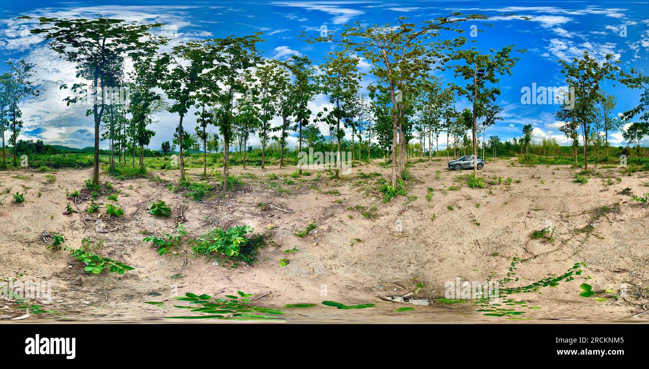 Thailand Sommer 360 Grad HDRI sphärisches Panorama Stockfoto