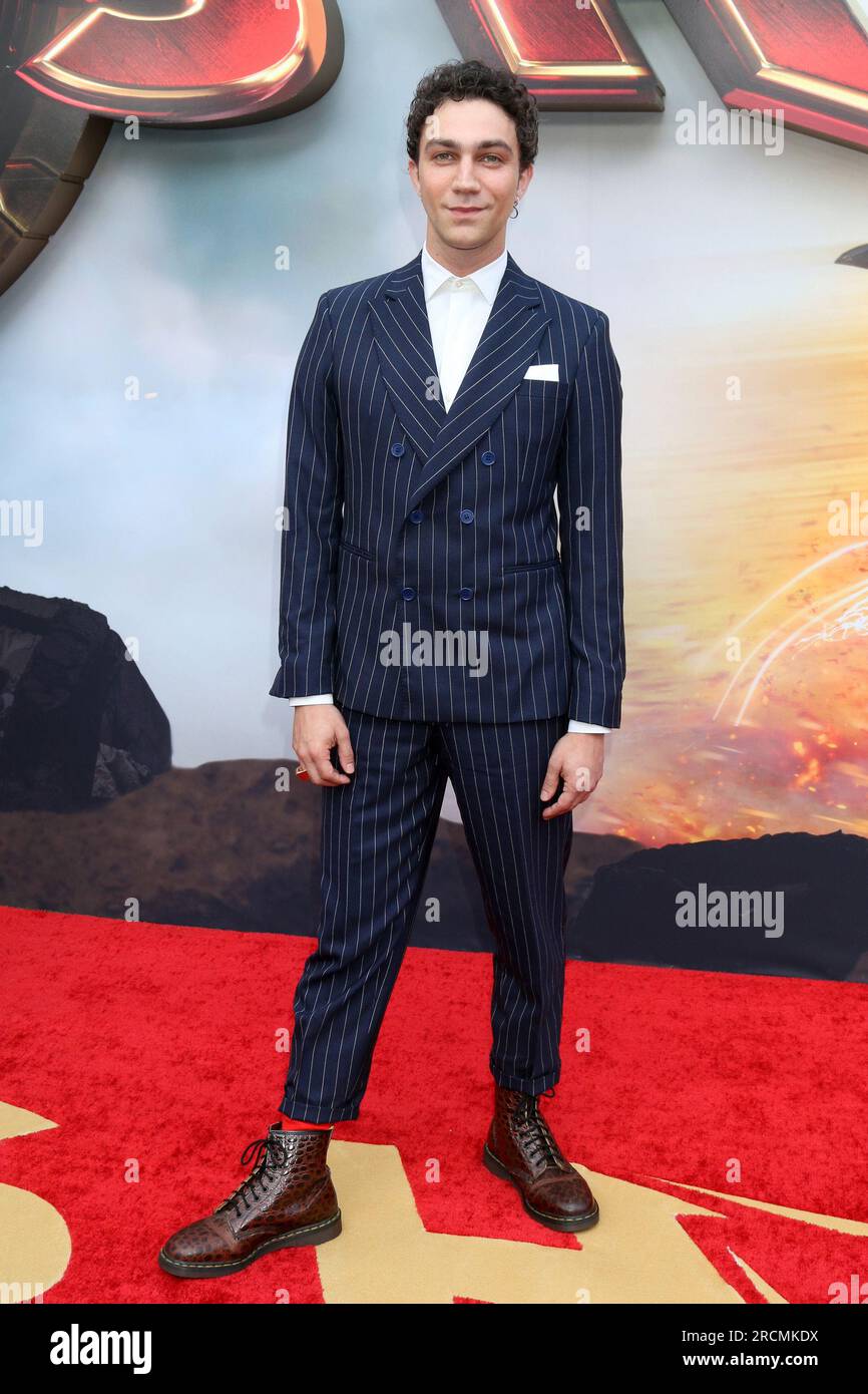 The Flash Premiere im Ovation Hollywood Courtyard am 12. Juni 2023 in Los Angeles, CA. Mit Luke Brandon Field, wo: Los Angeles, Kalifornien, USA, wenn: 13. Juni 2023 Guthaben: Nicky Nelson/WENN Stockfoto