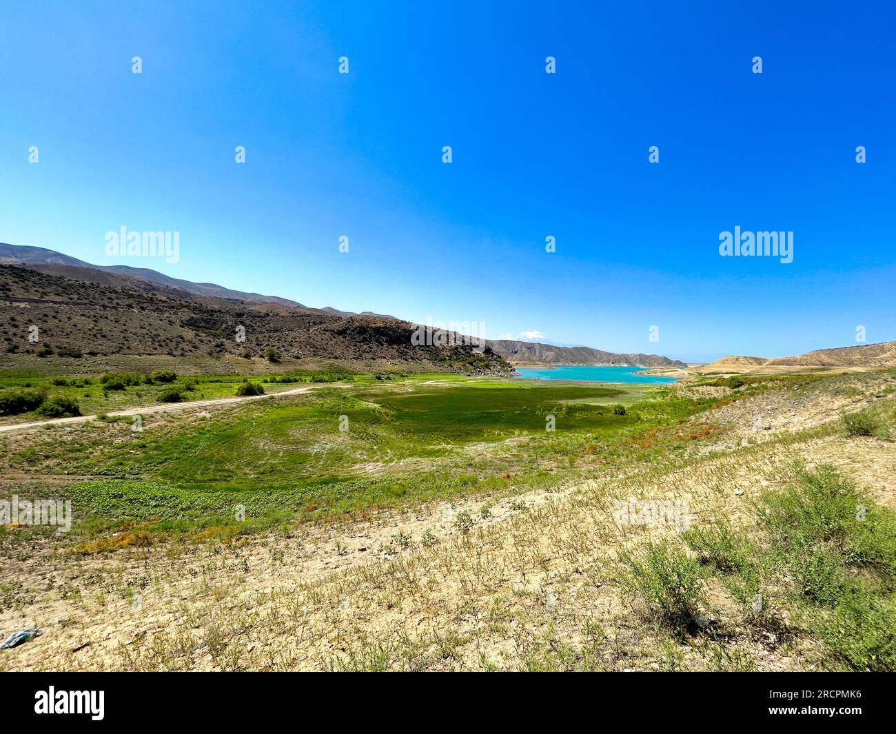 Azat Reservoir in der Region Ararat. Armenien Stockfoto