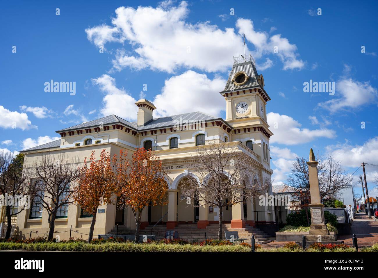 Historic Tenterfield Post Office and Quarters Building, Rouse Street Tenterfield, New South Wales, Australien Stockfoto
