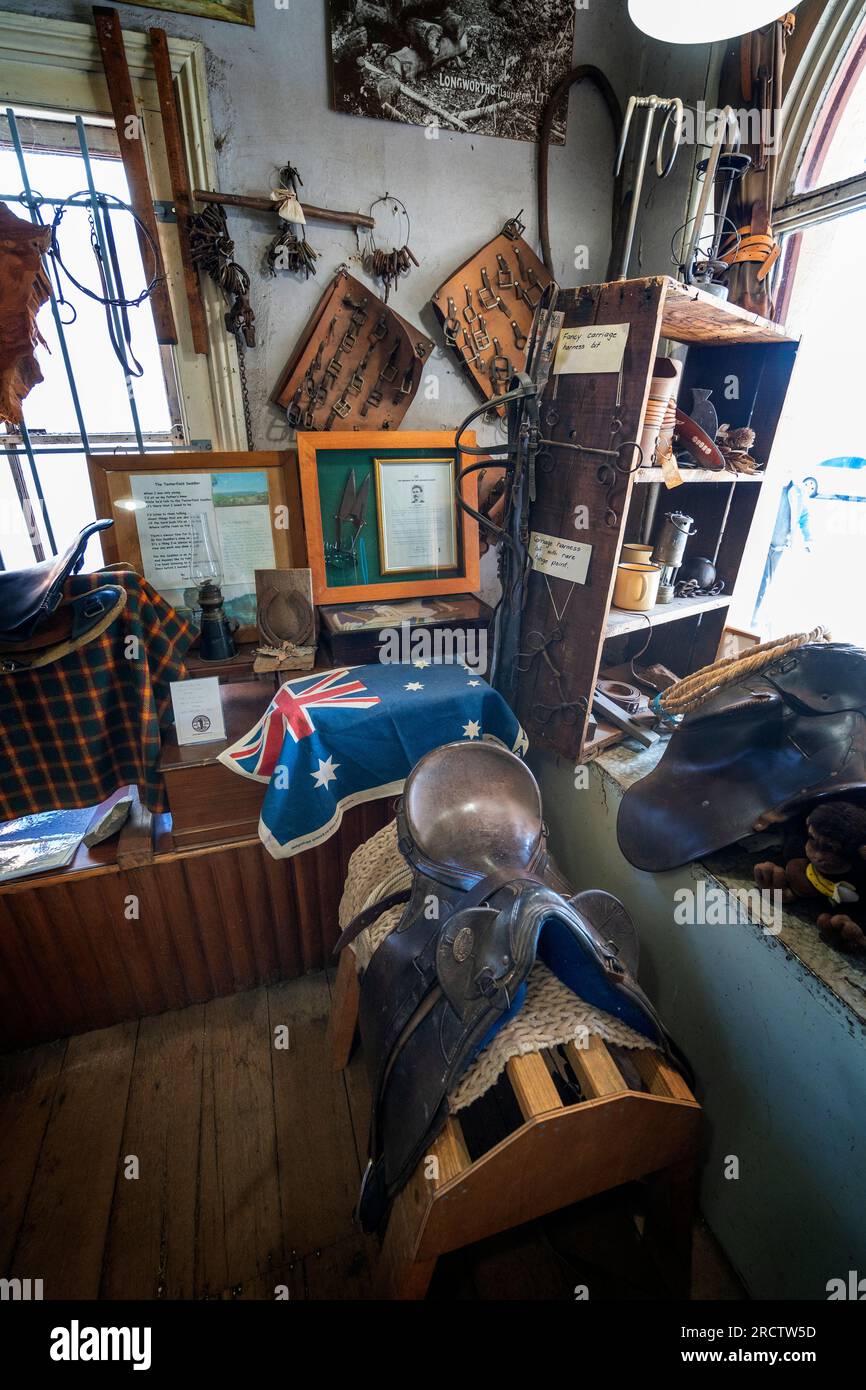 Tenterfield Saddler Museum, Tenterfield, New South Wales, Australien Stockfoto