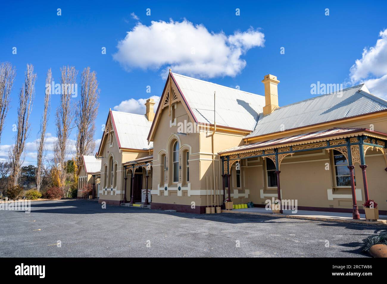 Historic Tenterfield Railway Museum, Tenterfield, New South Wales, Australien Stockfoto