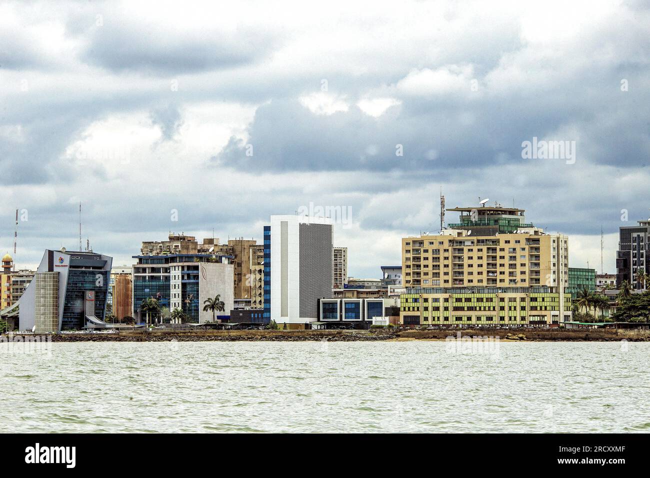 Blick auf die Uferpromenade von Libreville, 06. September 2021 Stockfoto