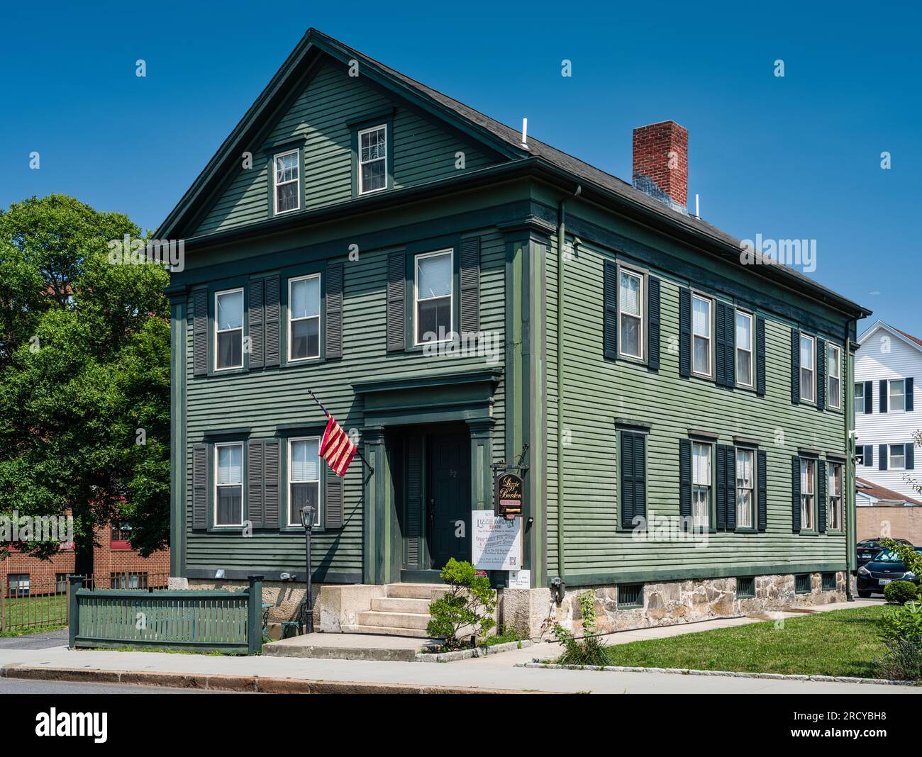 Lizzie Borden House   Fall River, Massachusetts, USA Stockfoto