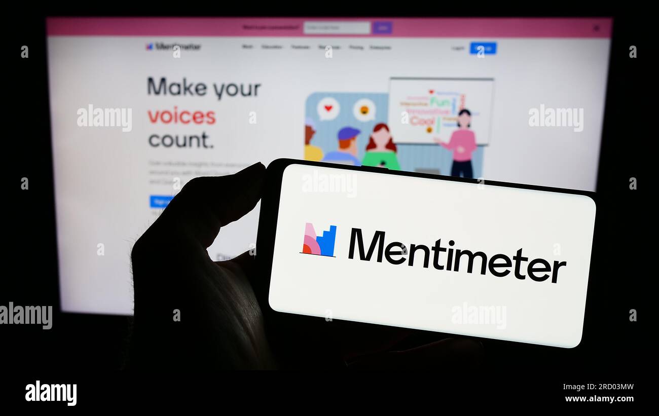 Mentimeter Software Fotos Und Bildmaterial In Hoher Aufl sung Alamy