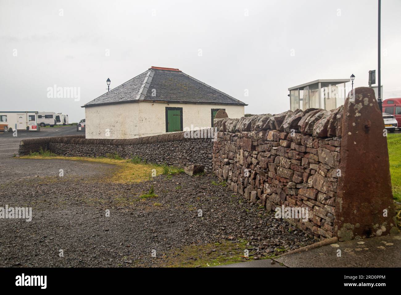 John O' Groats, Caithness, Schottland, Juli 2. 2023, Gebäude um John O' Groats Stockfoto