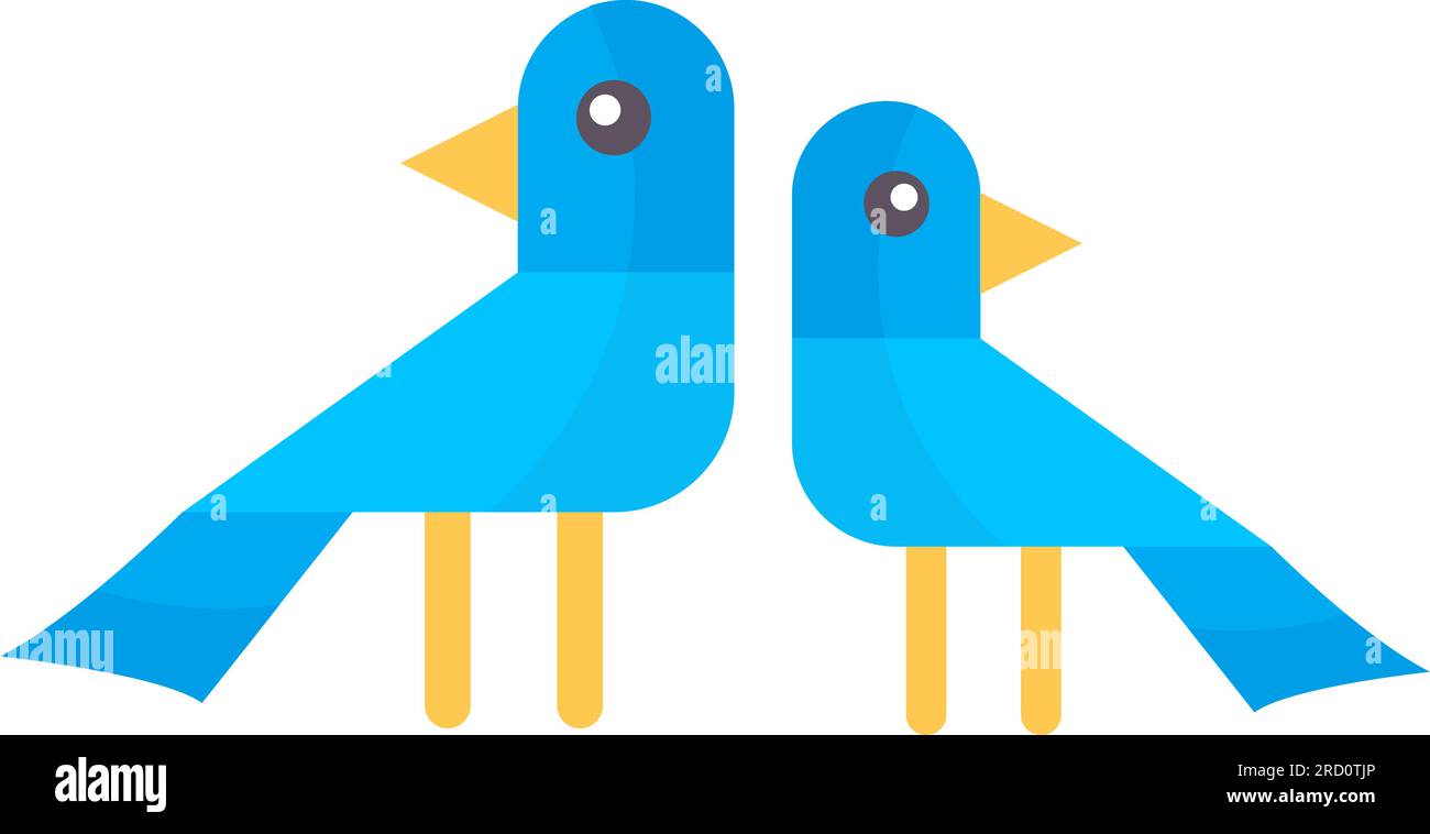 Bild Des Vogelsymbols. Stock Vektor