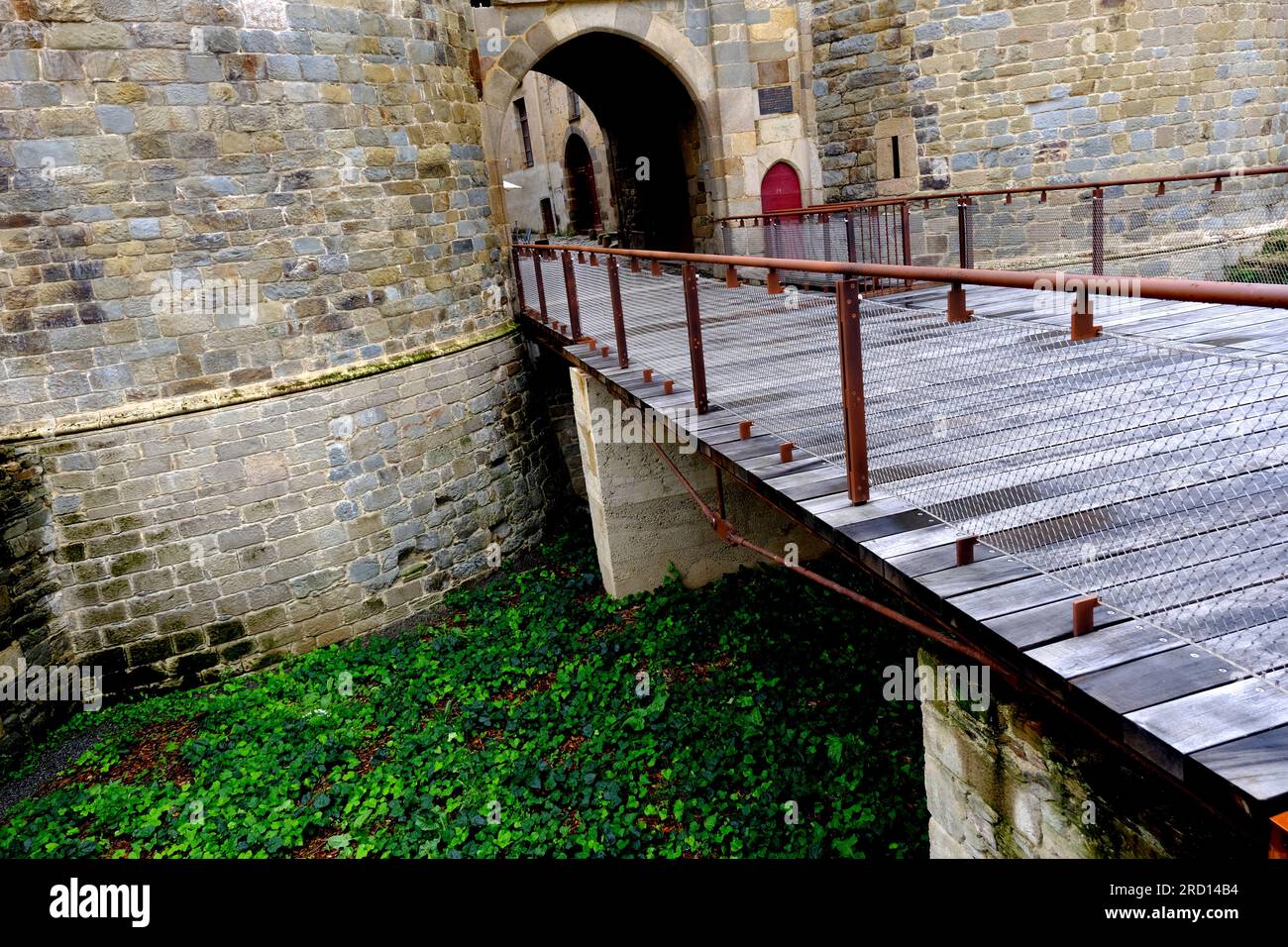 Der historische Portes Mordelaises in Rennes, Frankreich Stockfoto