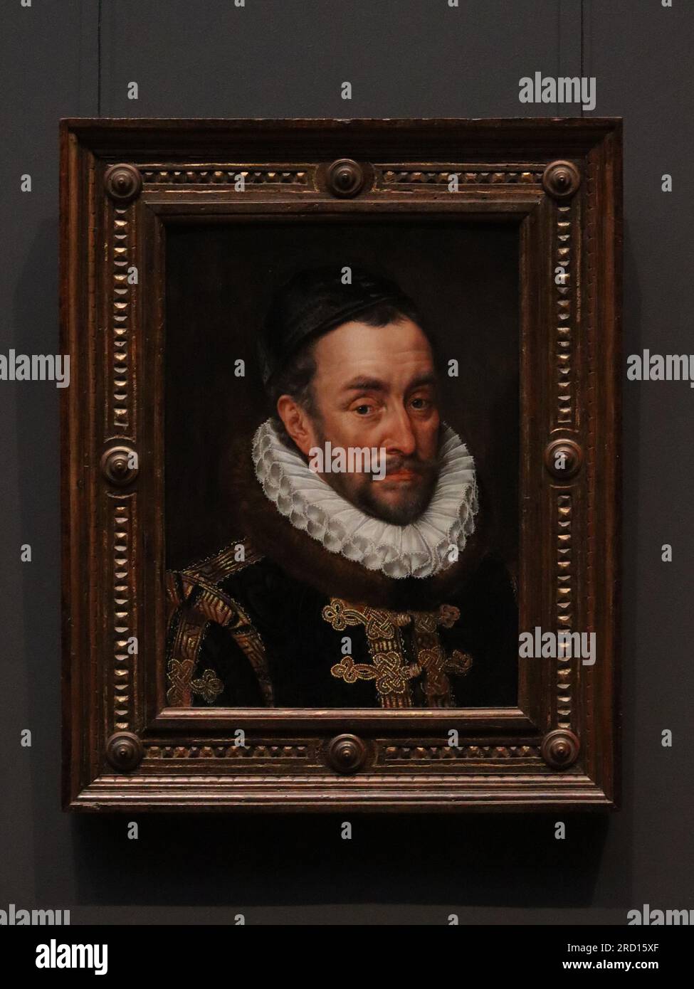 Porträt von William I., Prinz von Orange, Adriaen Thomasz. Key, c. 1579 - Rijksmuseum Stockfoto