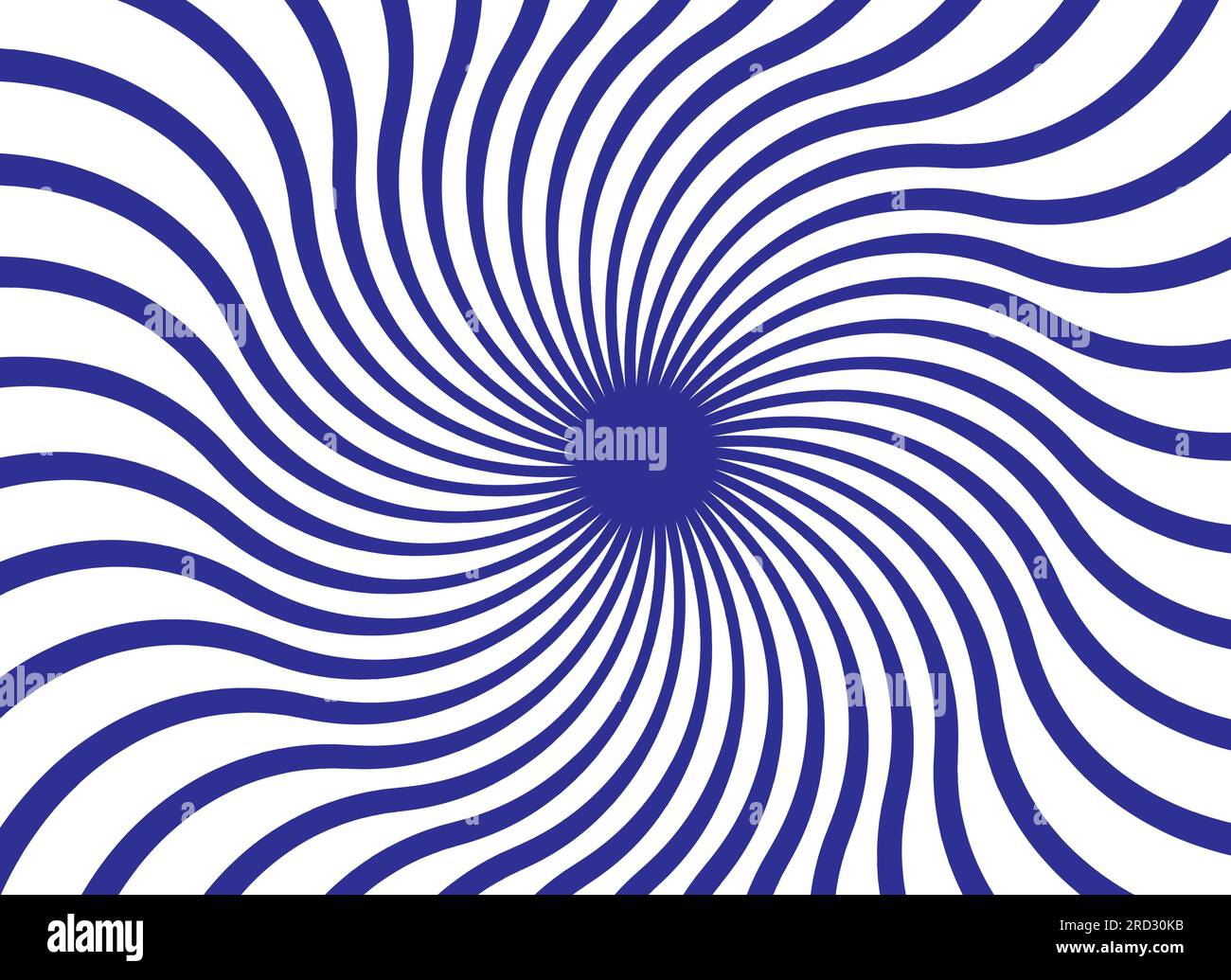 Blauer Wirbel Sonnenaufgang Abstrakter Hintergrund. - Ray. - Ich Radial. Vektordarstellung Stock Vektor